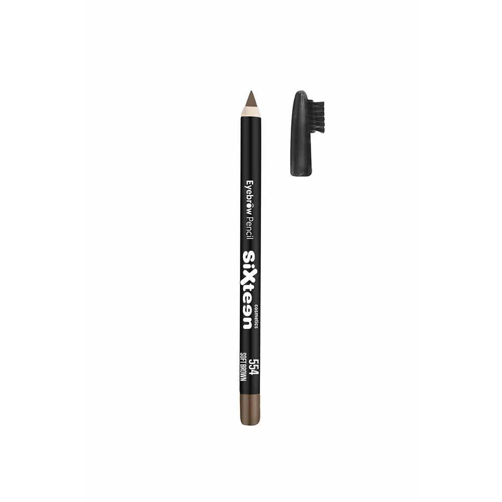 SixteenSixteen Μολύβι Φρυδιών Eyebrow #554  Soft Brownpapell.gr