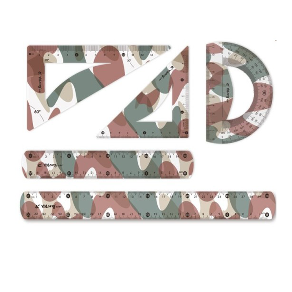 TrademarktΣετ Χάρακες Soft Παραλλαγή 20cm 38x18  εκατοστάpapell.gr