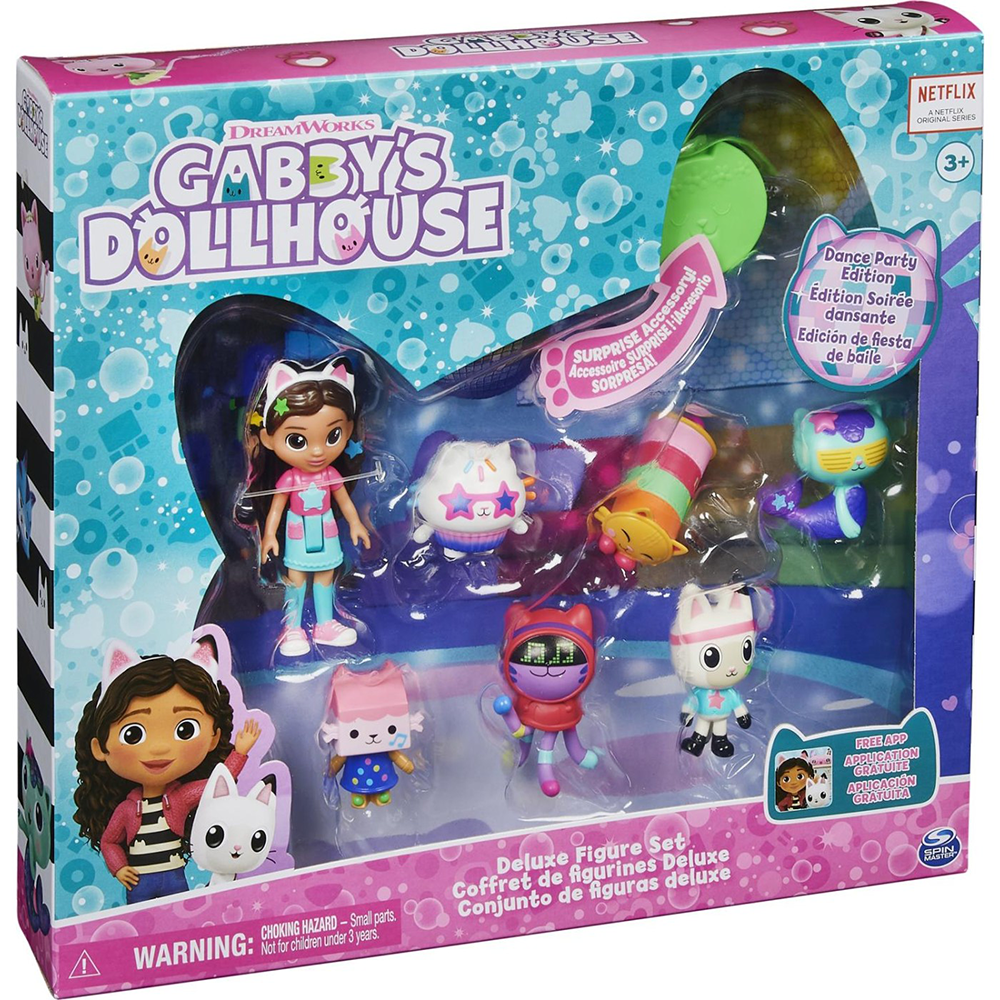 Spin Master Gabbys Dollhouse - Deluxe Figure Set Dance Party Edition Μουσικό Πάρτι