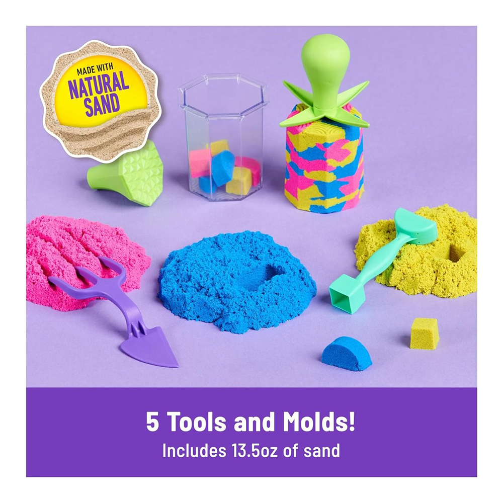Spin Master Kinetic Sand: Sqish N' Create