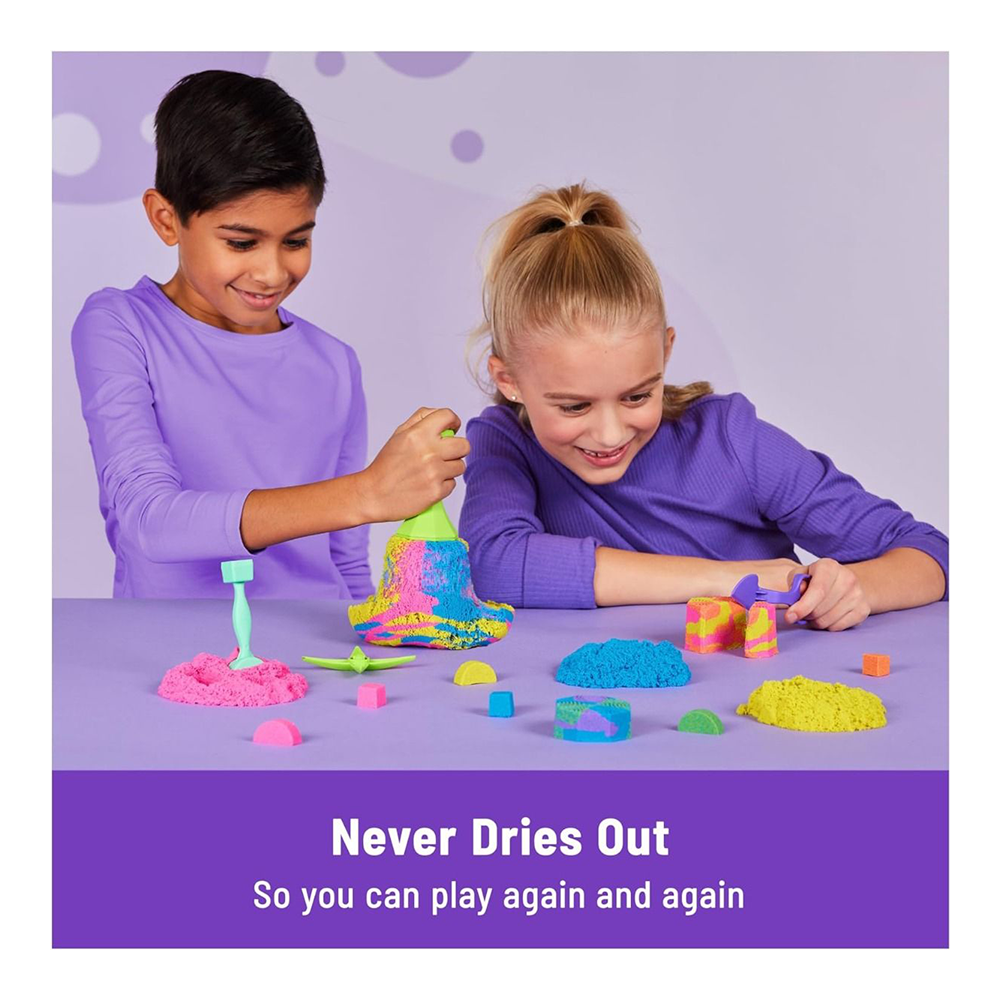 Spin Master Kinetic Sand: Sqish N' Create