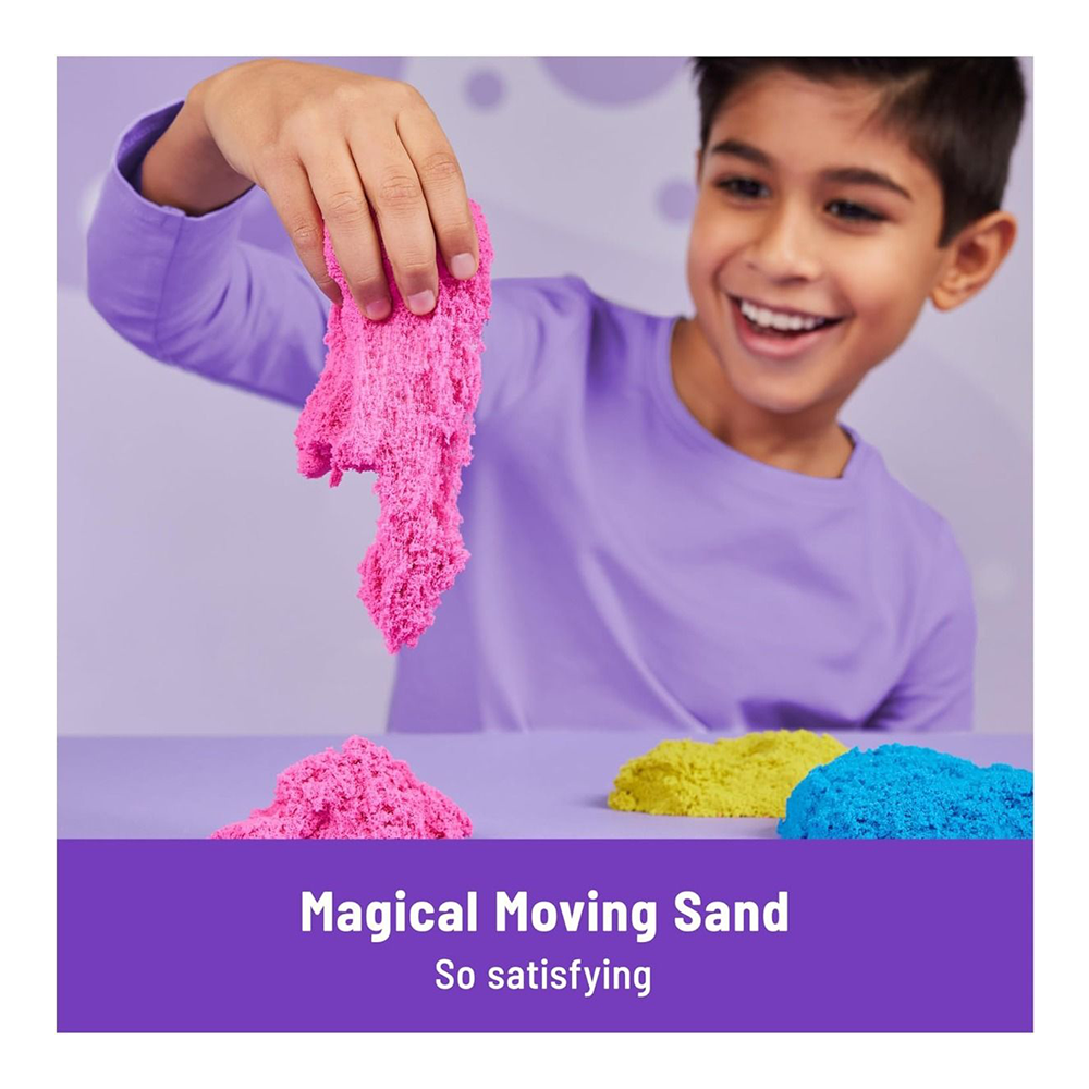 Spin Master Kinetic Sand: Sqish N' Create