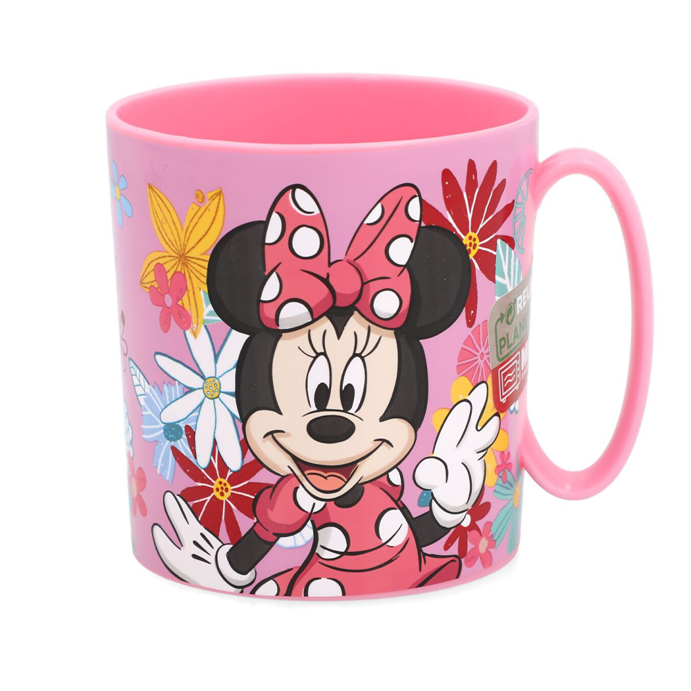Κούπα Stor Minnie Mouse Spring Look, ροζ χρώμα 350ml