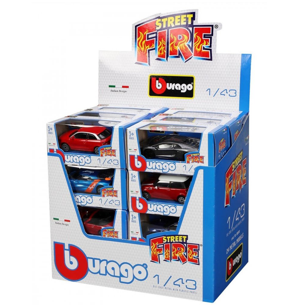 BuragoΑυτοκινητακι Street Fire 1/43papell.gr
