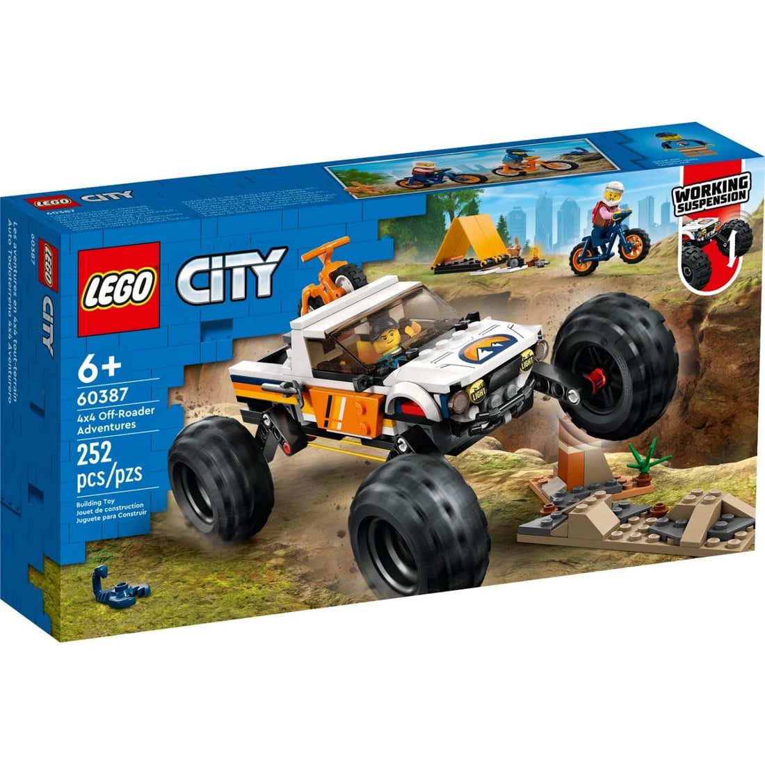 60387 Lego City 4X4 Off-Roader Adventures