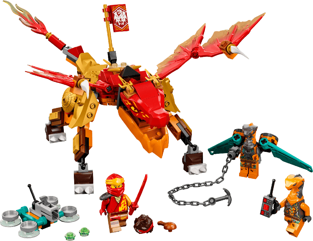 71762 Lego Ninjago Kais Fire Dragon Evo Δρακος Φωτιας Του Και