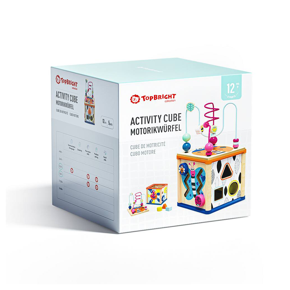 Top Bright Garden 5 In 1 Activity Cube