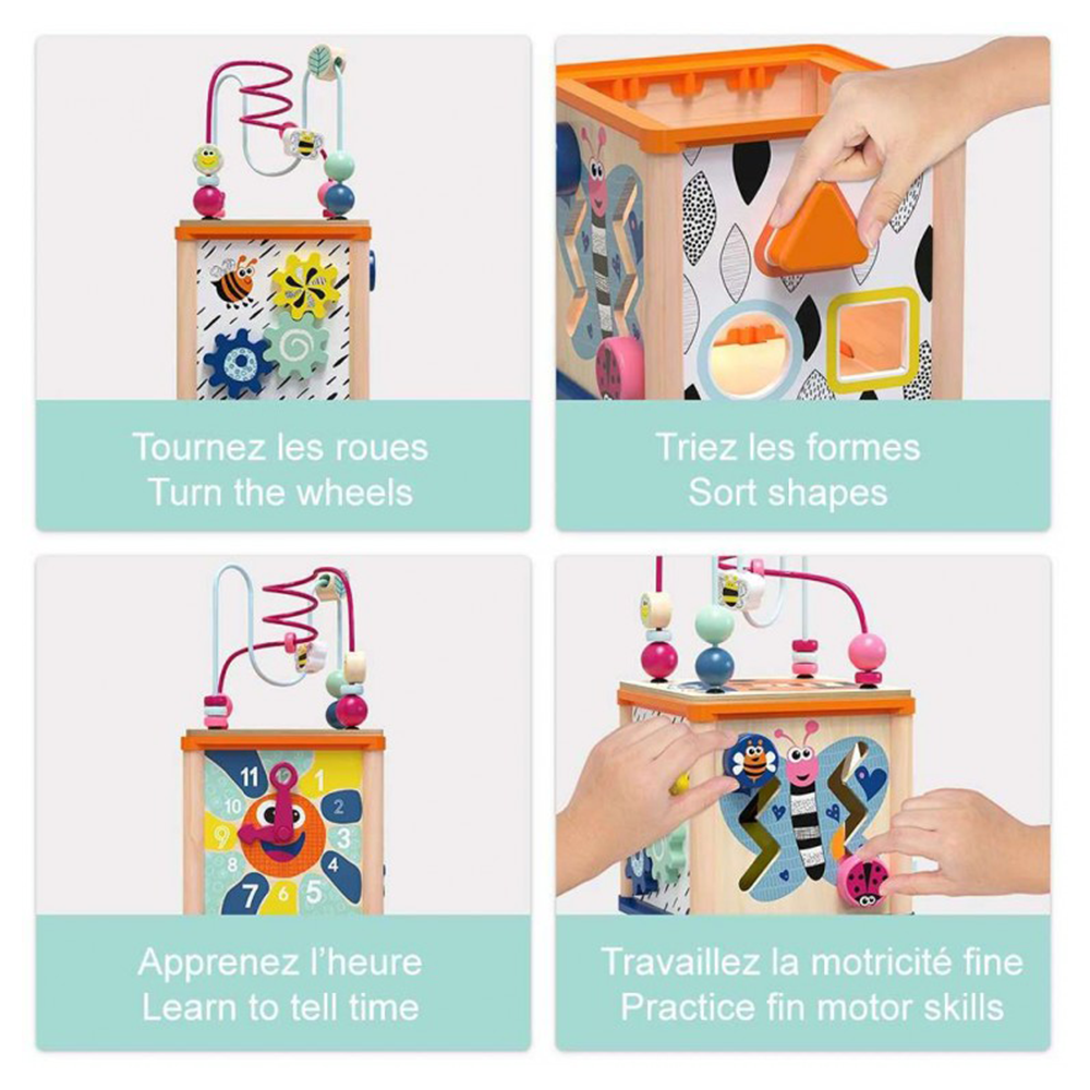 Top Bright Garden 5 In 1 Activity Cube