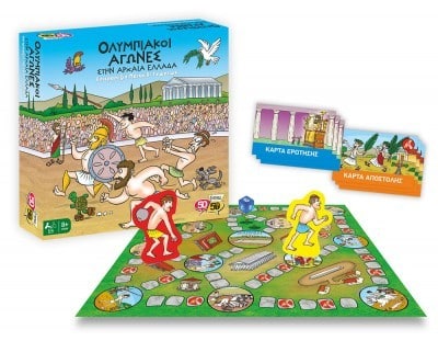50/50 Games50/50 Games Ολυμπιακοι Αγωνες Στην Αρχαια Ελλαδα Επιτραπεζιο Παιχνιδιpapell.gr
