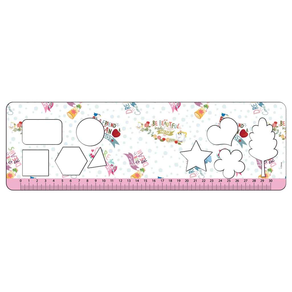 Μπλοκ Ζωγραφ Princess 23X33 40Φυλ Αυτοκ-Στενσιλ- 2Σελ Χρ 2Σχ Ariel -Πενταμορφη