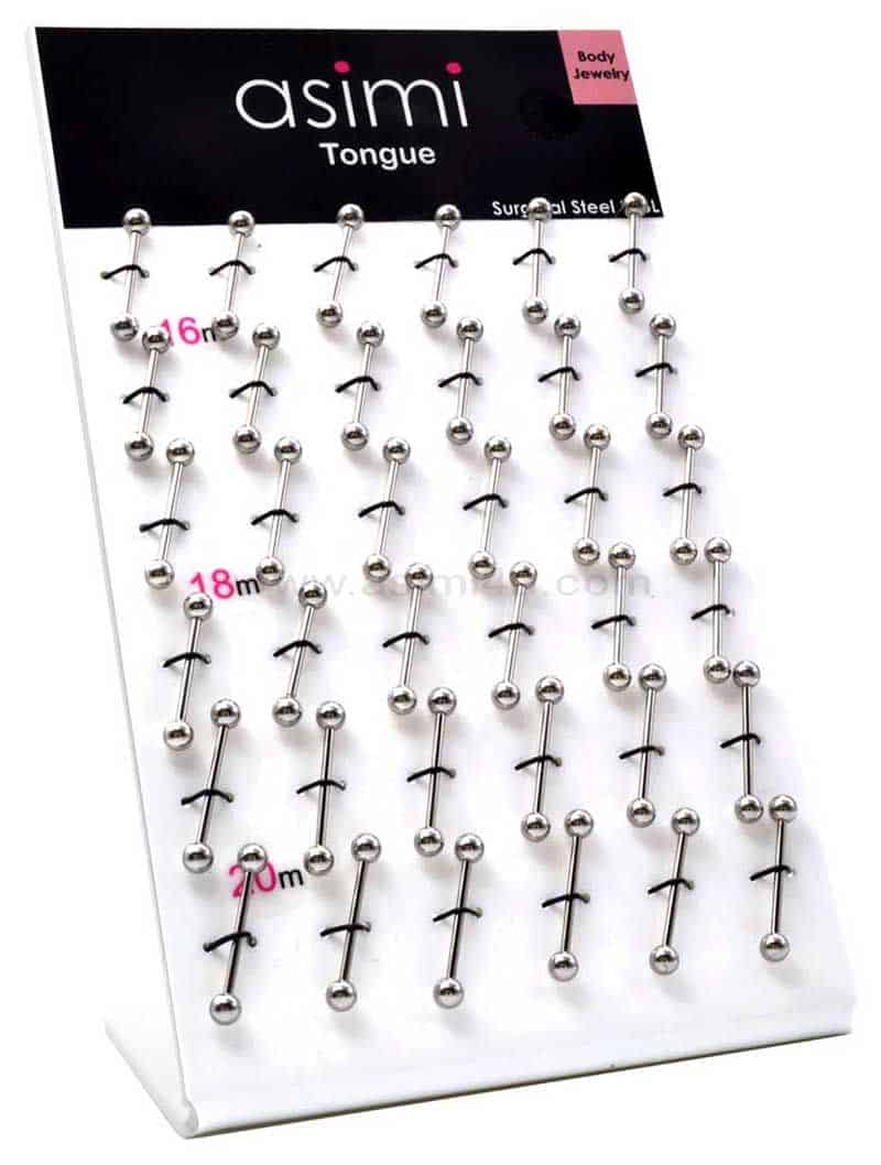 Ασημι Μπαρα 316L 1.6 X 16/18/20Mm