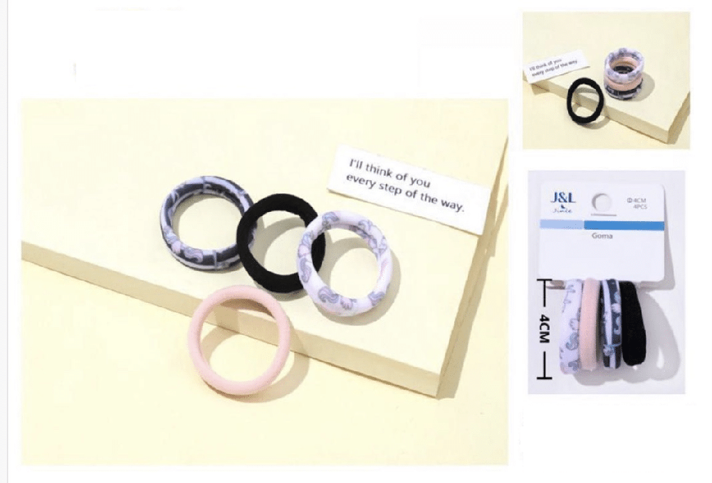 Λαστιχακια Μαλλιων Μονοκερος Φ 4 Εκ