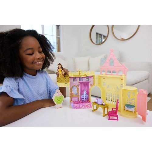 Mattel Disney Princess Μινι Κουκλες- Το Παλατι Της Πενταμορφης