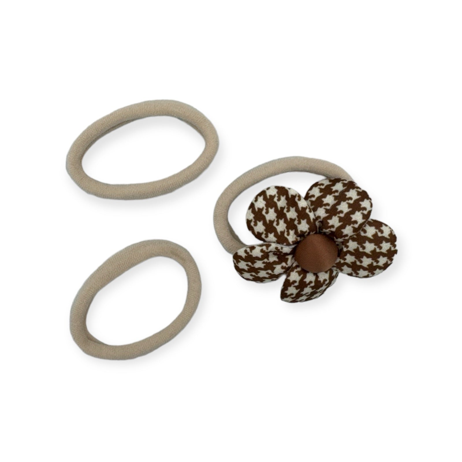 Σετ 3 Λαστιχάκια Λουλουδάκι 3 Χρώματα