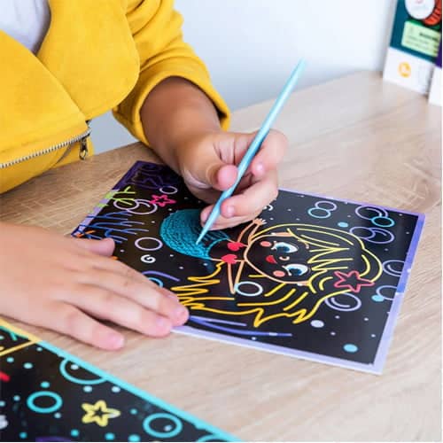 Scratch Set Mermaid – Σετ Ζωγραφικη Με Ξυστο Γοργονες Do300216