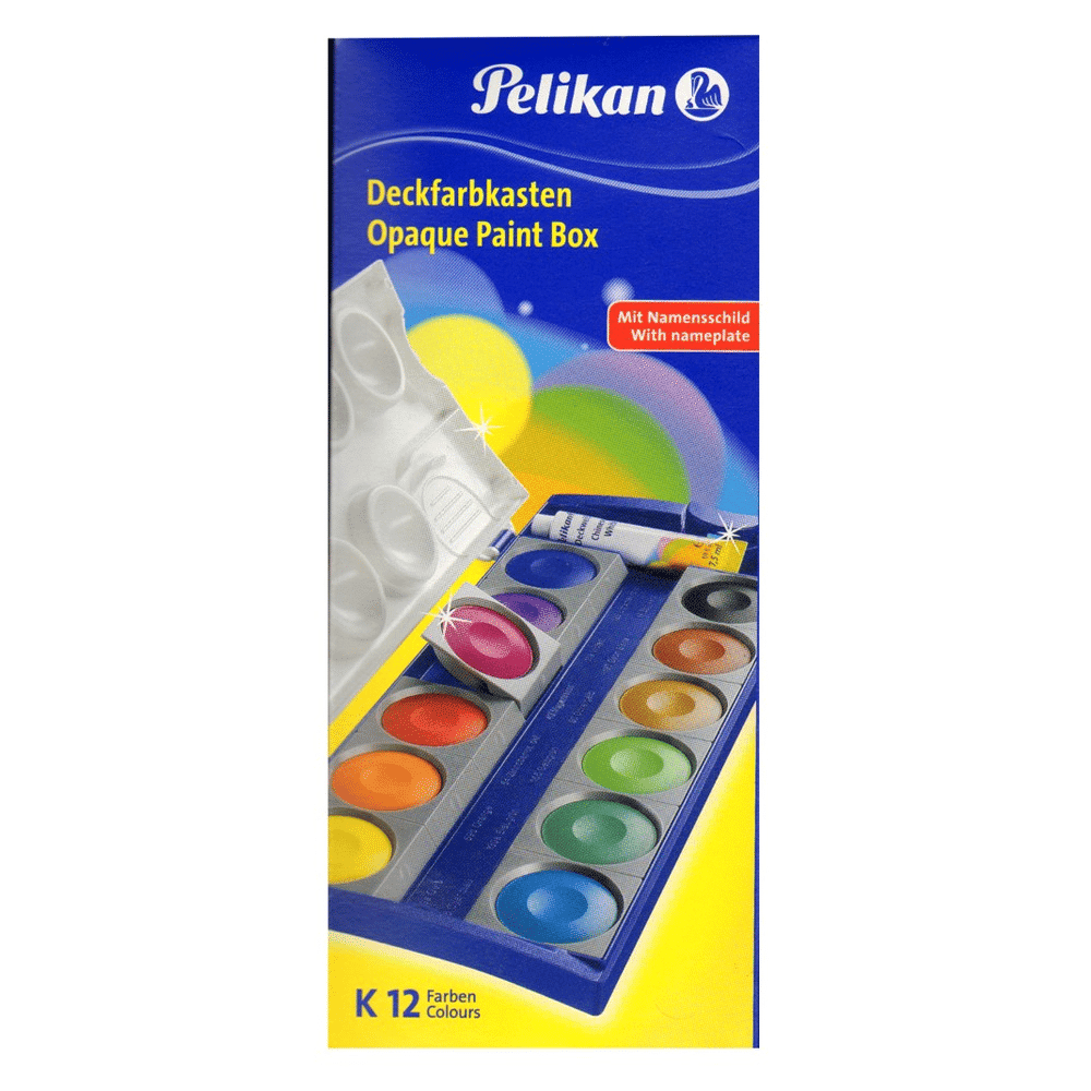 Pelikan Νερομπογιες 12 Χρωματα Αποσπωμενα