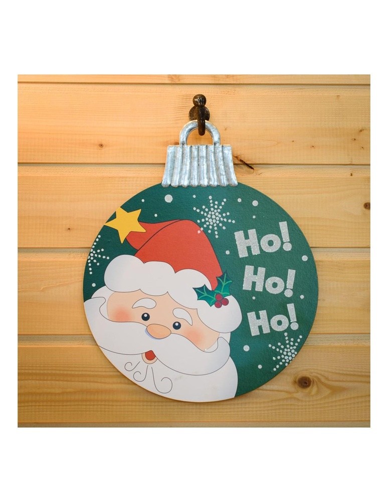 Ξυλινο Κρεμαστο Χριστουγεννιατικο Διακοσμητικο Μπαλα Μπαλα Με Γιορτινα Μηνυματα Σε 2 Σχεδια