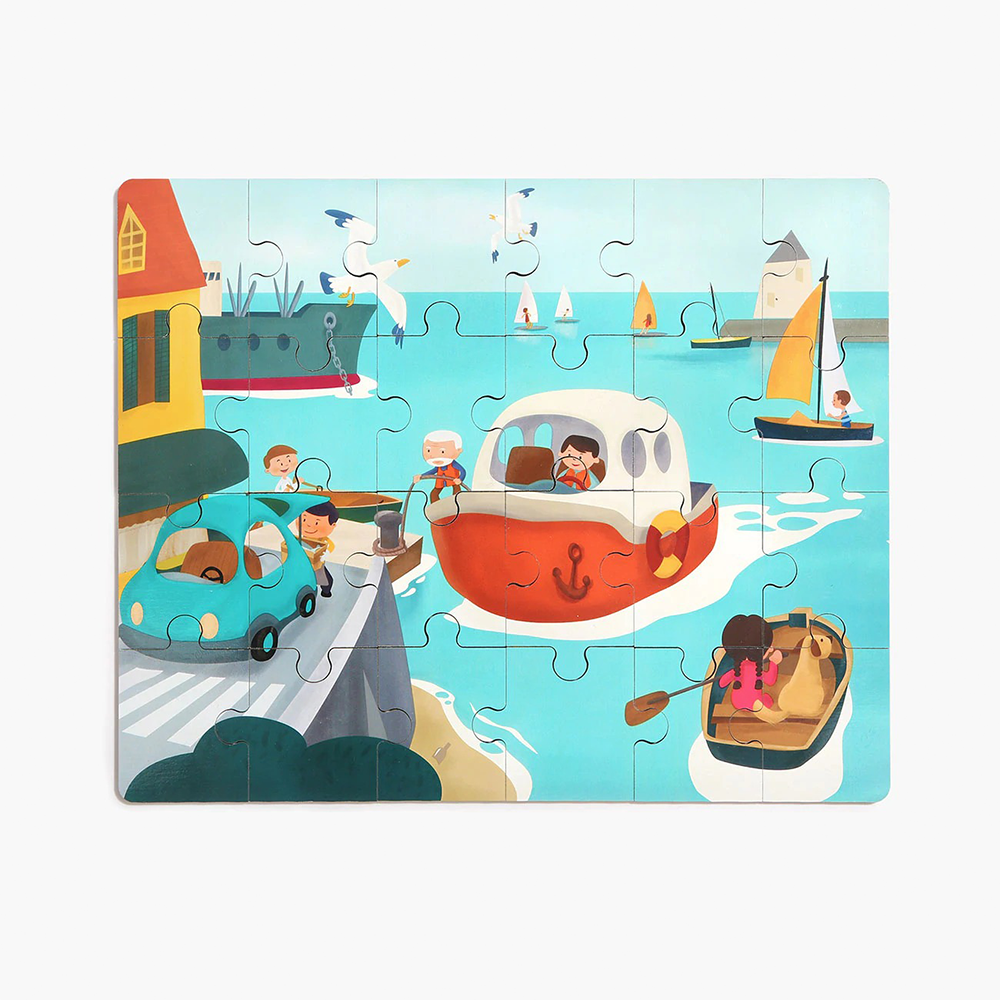 Top Bright Wooden Puzzles In Steamship