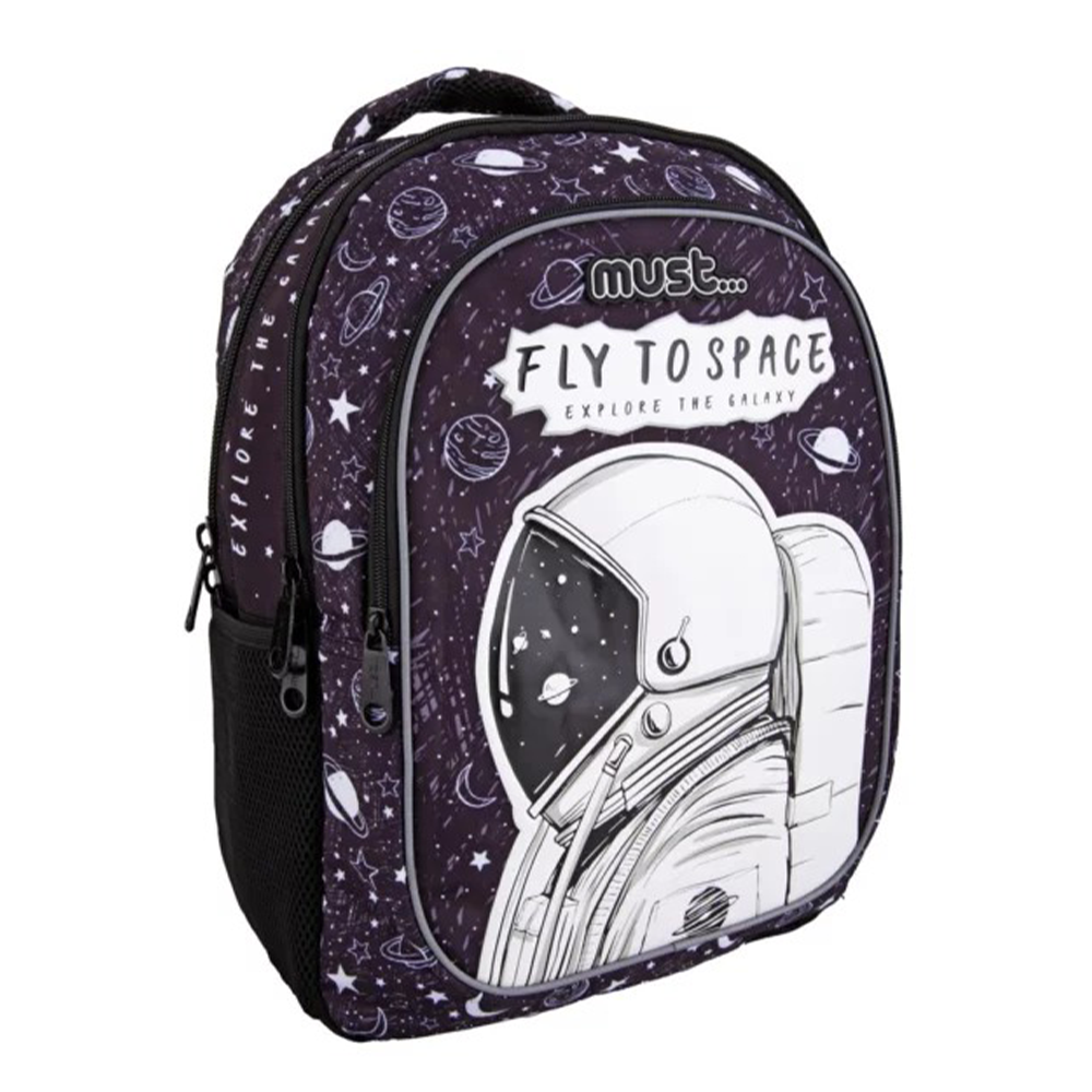 Must Team Σχολική Τσάντα Πλάτης Δημοτικού Xpression Fly To Space Μ32xΠ18xΥ43 Eκ