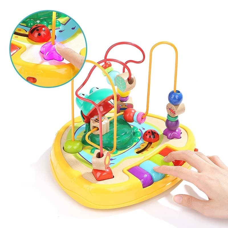 Top BrightTop Bright Sound Frog Bead Maze Μουσικο Βατραχιpapell.gr