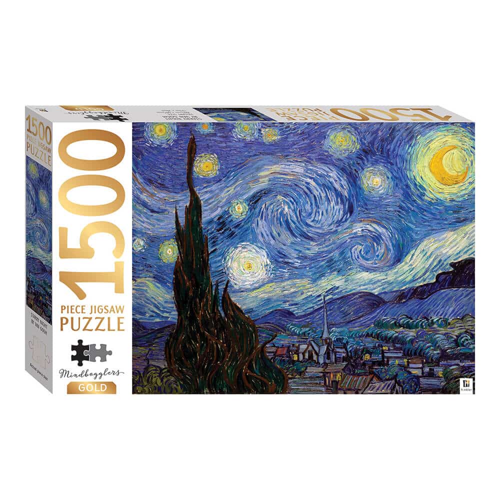 Mindbogglers Gold Jigsaw:Starry Night Jigsaw 1500 Pcs