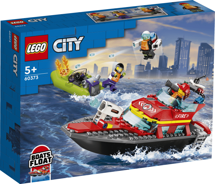 60373 Lego City Fire Rescue Boat