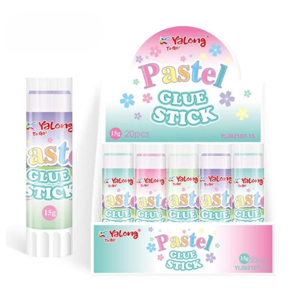 YALONGYalong Κόλλα Στικ Pastel 9grpapell.gr