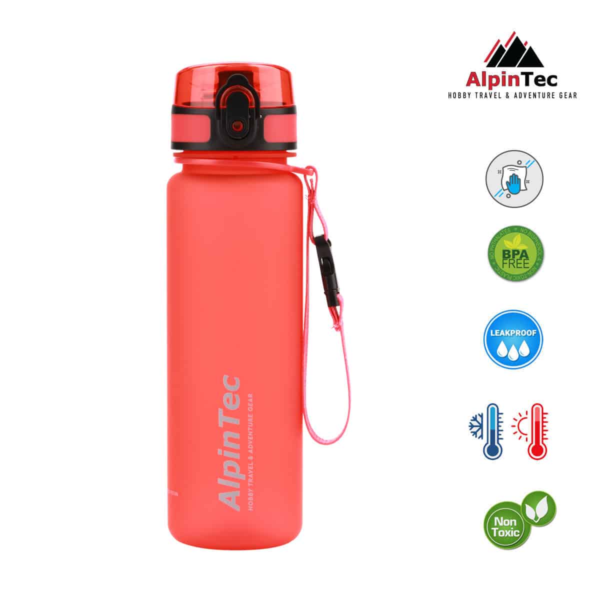Alpintec Παγουρι Orange 500Ml Bpa Free