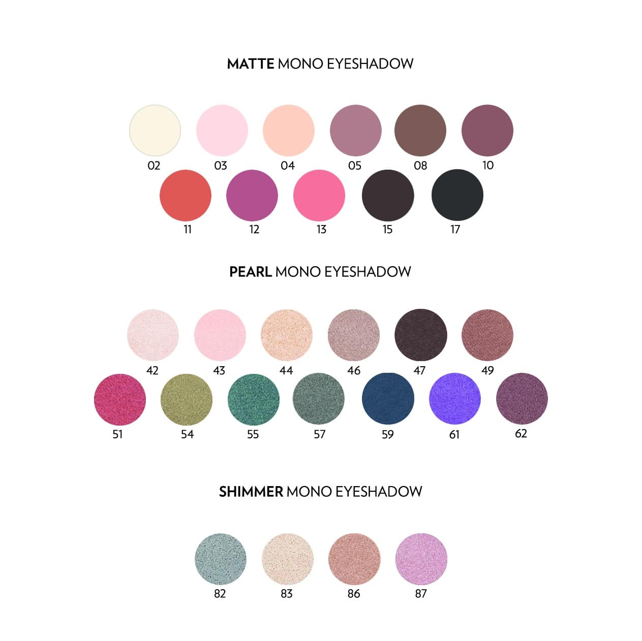 Golden Rose Soft Color Mono Eyeshadow Gr No 44