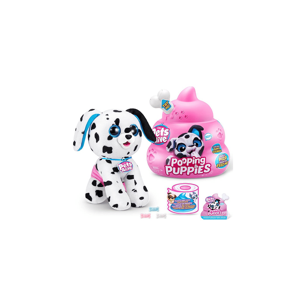 Zuru Κουταβι Pooping Puppies Pets Alive 3 Σχεδια - 1 Τμχ