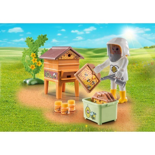 71253 Playmobil Country Μελισσοκομος Με Κηρηθρες