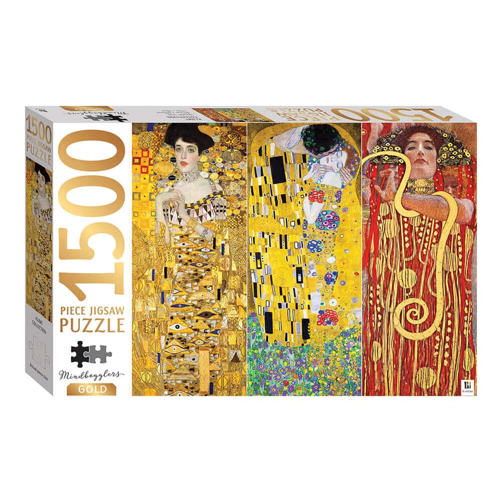 Mindbogglers Gold Jigsaw:Klimt Collection