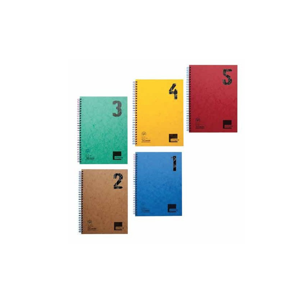 A&G Τετράδιο Σπιράλ Simple