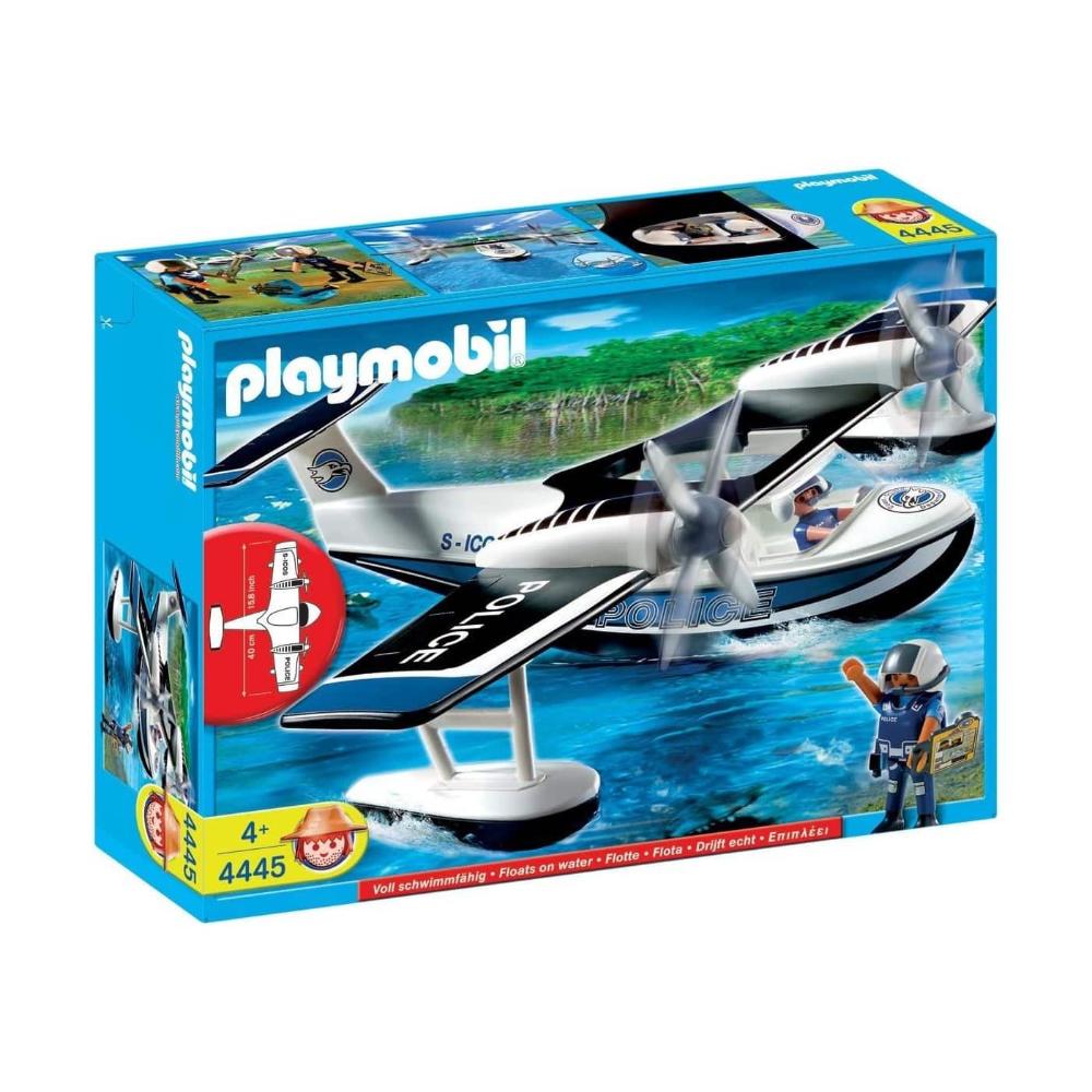 4445 Playmobil Action Αστυνομικo Υδροπλaνο