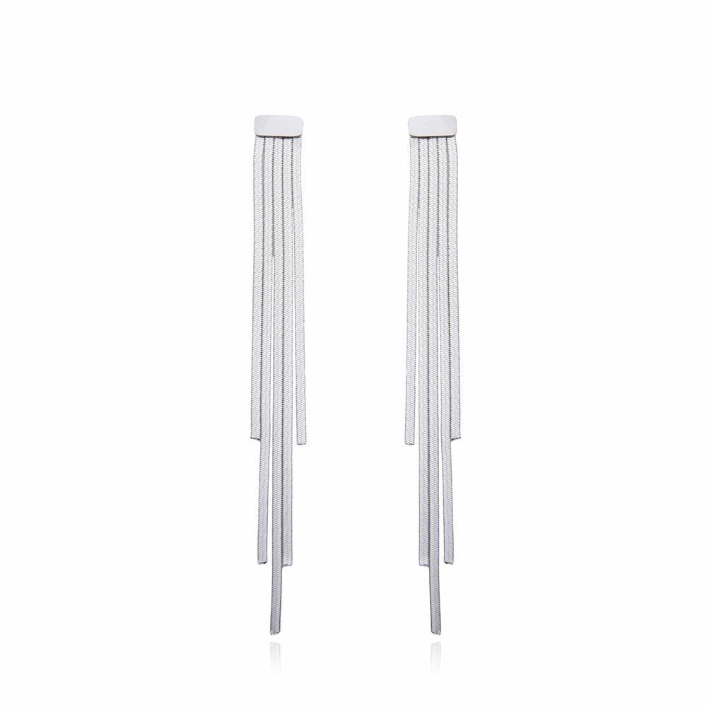 Σκουλαρικι Κρεμαστο 11 Εκ Stainless Steel 316L