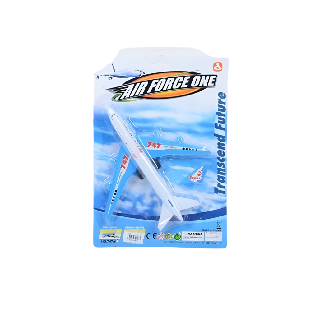 TrademarktΑεροπλάνο 474 PullBack Με Φως 22x32x4 εκpapell.gr