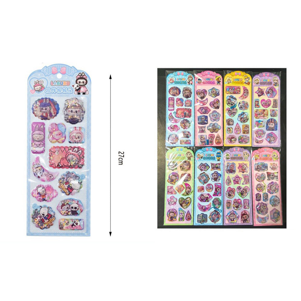 Αυτοκόλλητα Με Νερό Labubu