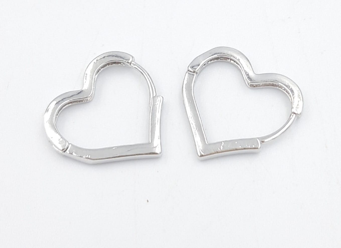 papell.grΣκουλαρικια Ασημενια Καρδουλες Χρυσο- Ασημιpapell.gr