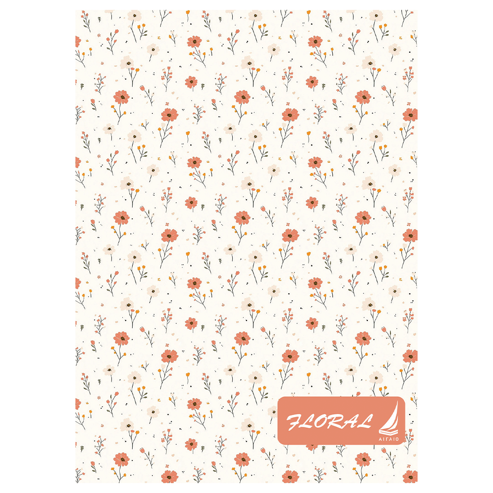 Αιγαίο Τετράδιο Σπιράλ Floral