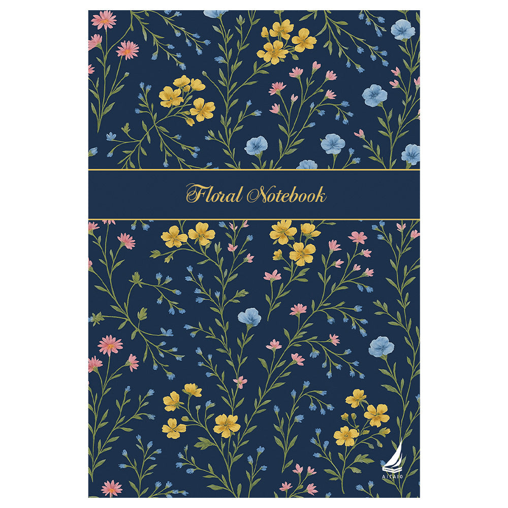 Αιγαίο Τετράδιο Σπιράλ "Floral Notebook"