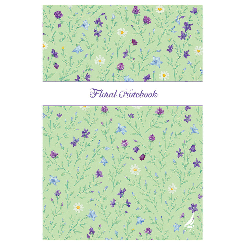 Αιγαίο Τετράδιο Σπιράλ "Floral Notebook"