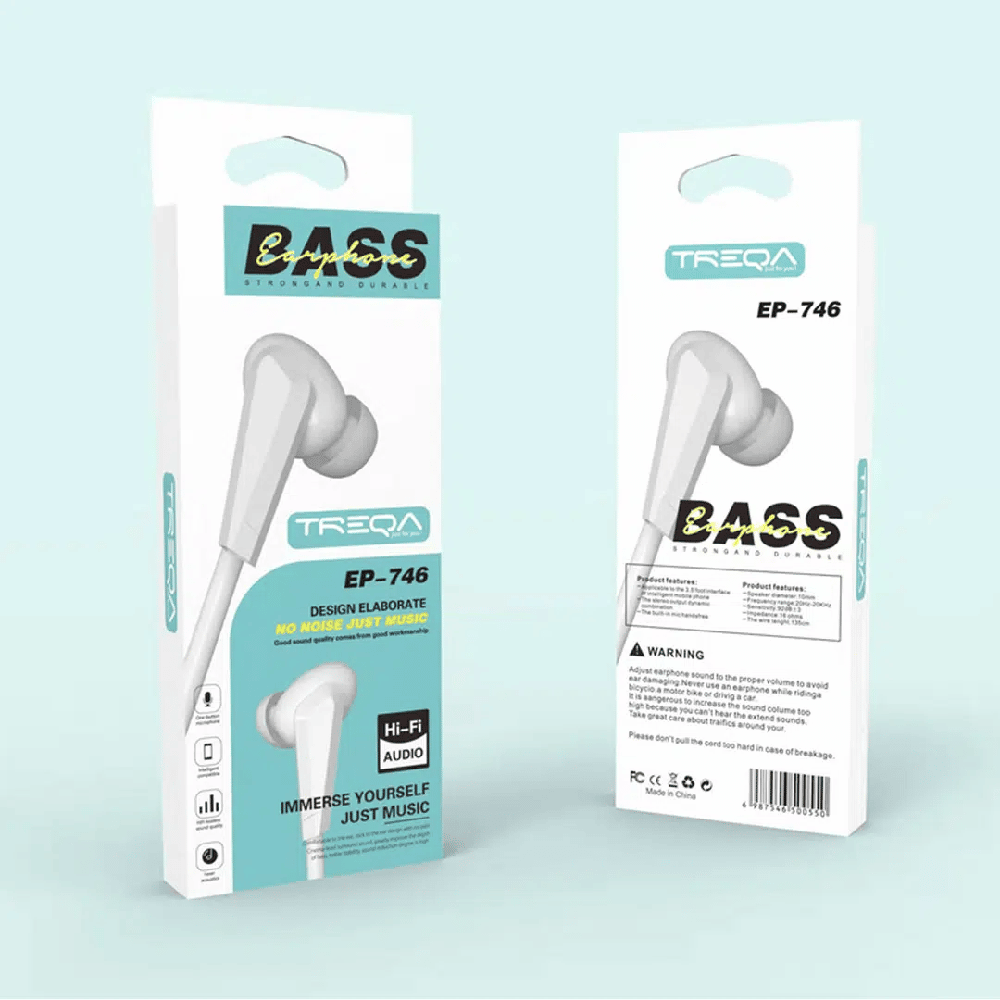 TREQATreqa Ακουστικά Ep 746 Basspapell.gr