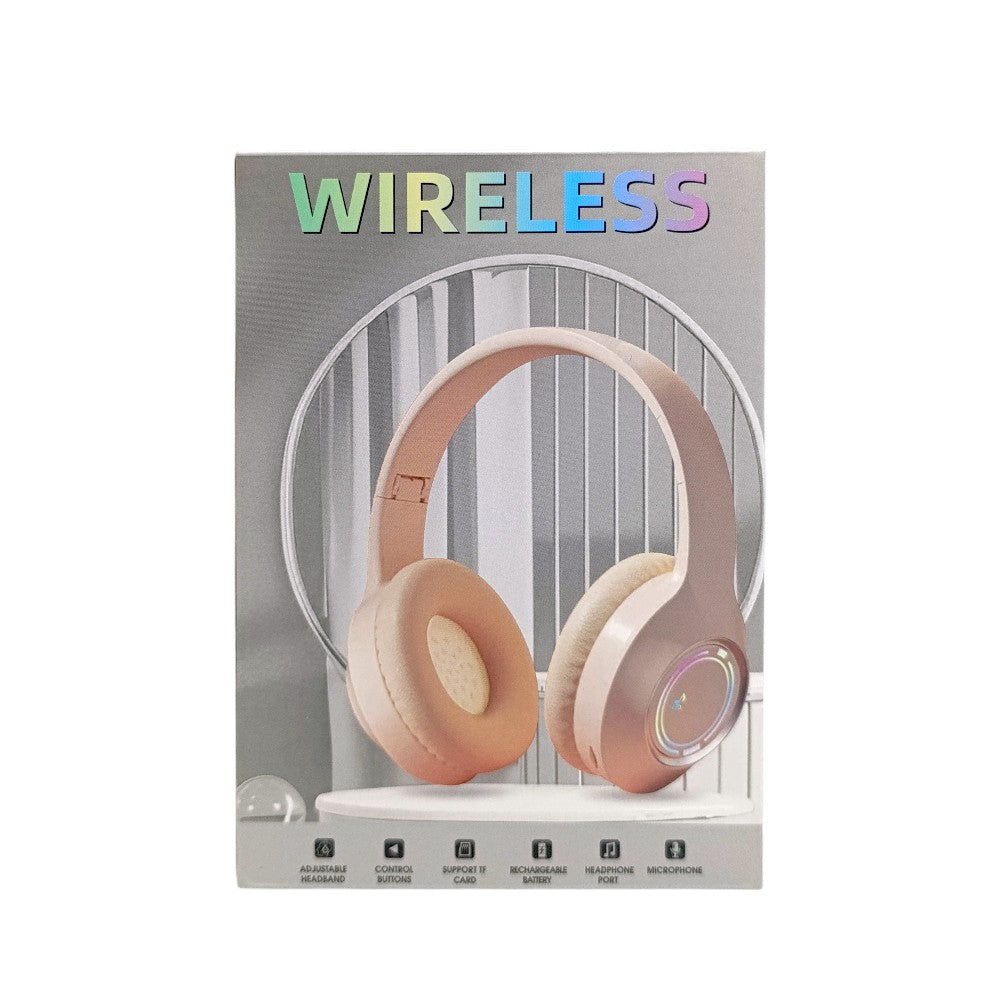 Ακουστικά LED Bluetooth Ασύρματα και HI-FI Σε 3 Χρώματα - 1 Τμχ