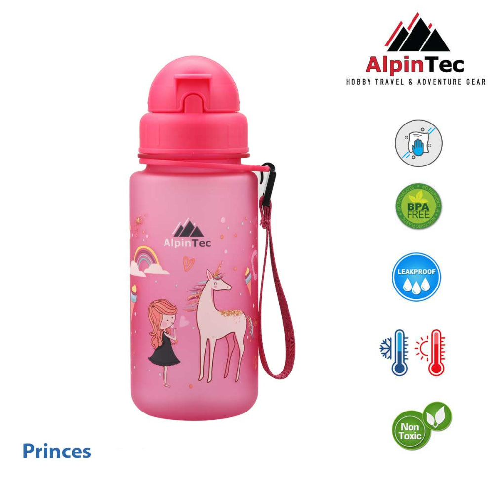 ALPINTECAlpintec Παγουρι 400Ml Kids Pink Princess Με Καλαμακιpapell.gr