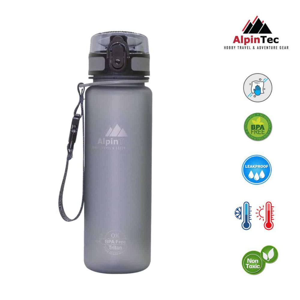 ALPINTECAlpintec Παγούρι Grey 500Ml Bpa Freepapell.gr