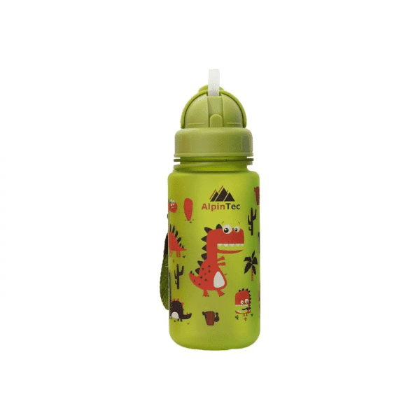 ALPINTECAlpintec Παγούρι 400Ml Kids Green Dino Με Καλαμάκιpapell.gr