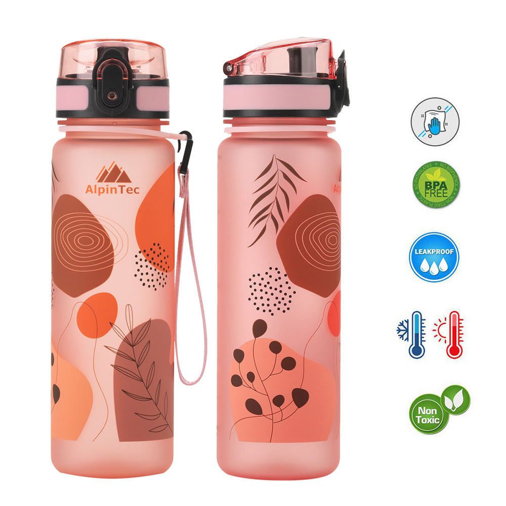 Alpintec Παγούρι Mood 500ml Pale Pink Flower