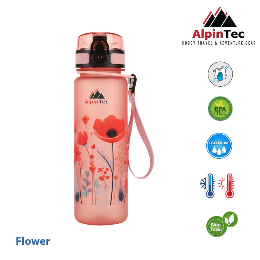 Alpintec Παγούρι Mood Pale Pink Flower 500ml 