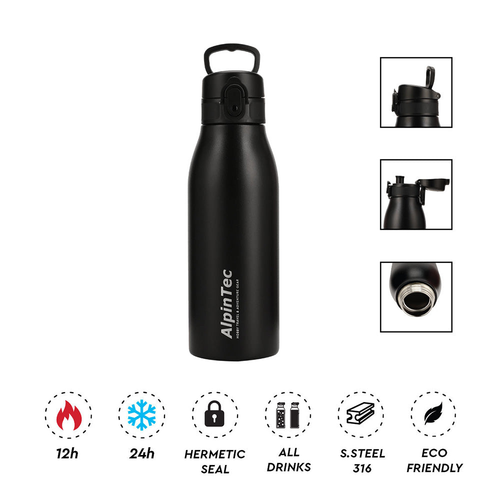Alpintec Θερμός Fellow 2 Ανοξείδωτος 316/304 600ml - Black