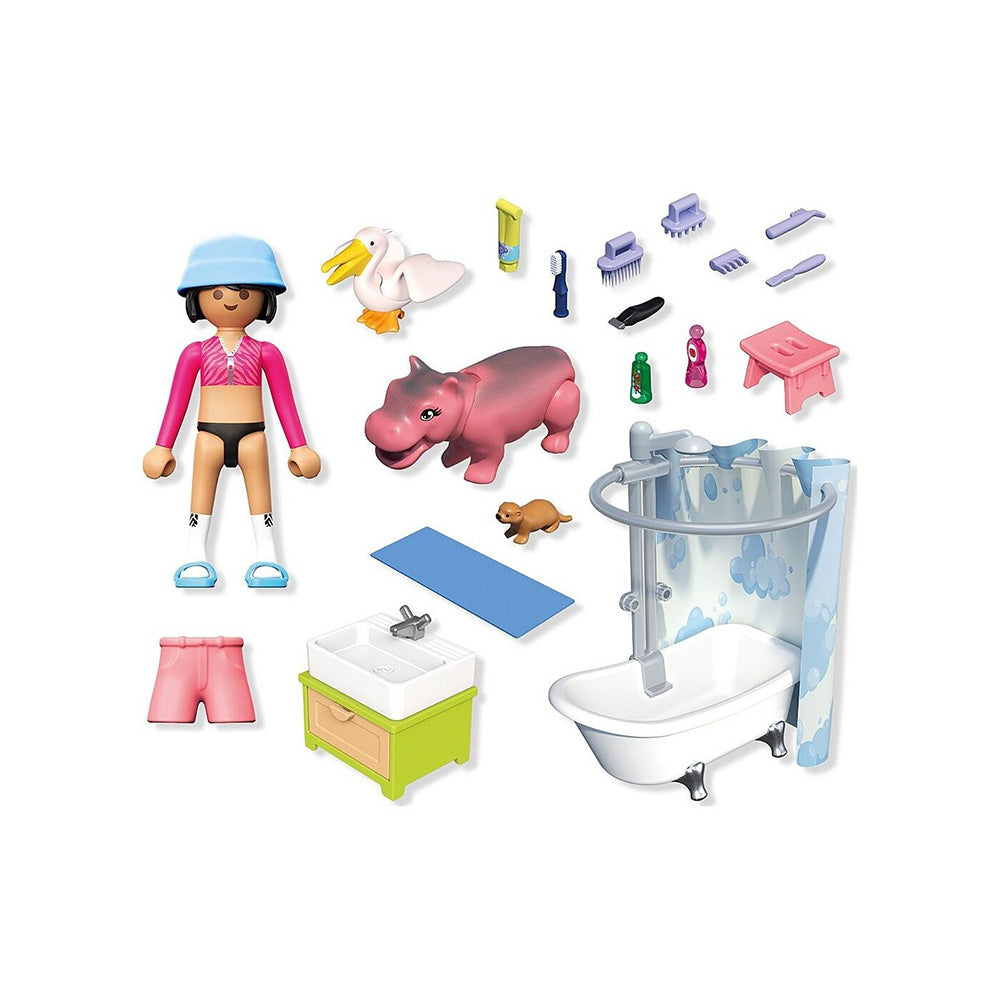 71950 Playmobil Animals & Friends Ώρα Για Μπάνιο
